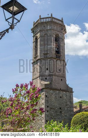 View Of The Medieval Town Of Rupit And Pruit. Catalonia. Spain