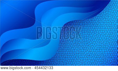 Blue Abstract Background, Web Background, Blue Texture, Banner Design, Creative Cover Design, Backdr