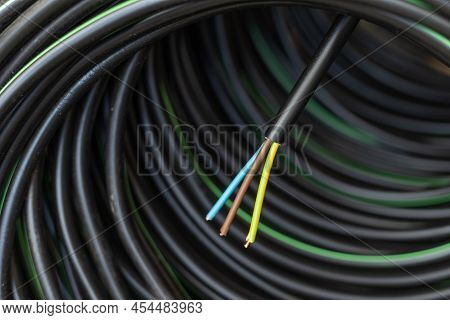 Electrical Installation Material, Wires And Cables For An Electrical Wiring, High Prices Of Building