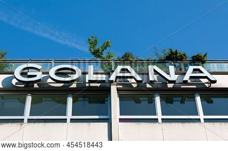 Biel, Switzerland - Mai 11, 2022: Swiss Watch Brand Golana Uhren Ag, Biel, Switzerland Was Commercia