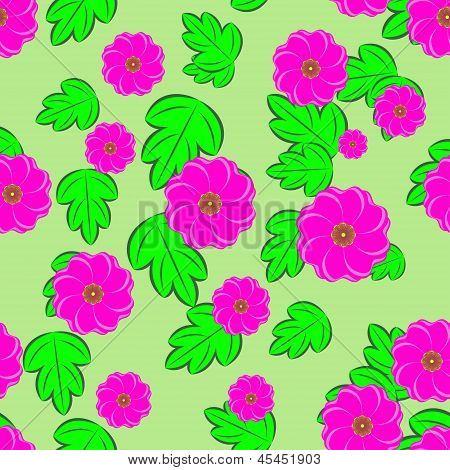 Seamless sfondo fiori