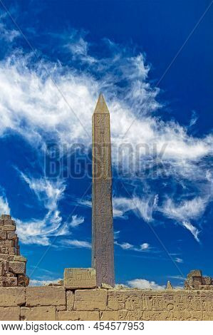 Aspects From The Karnak Temple Complex, A Mix Of Ancient Egyptian Temples And Pylons Near Luxor, Egy