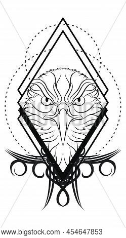 Eagle Head Tattoo Pack Illustration In Vector Format