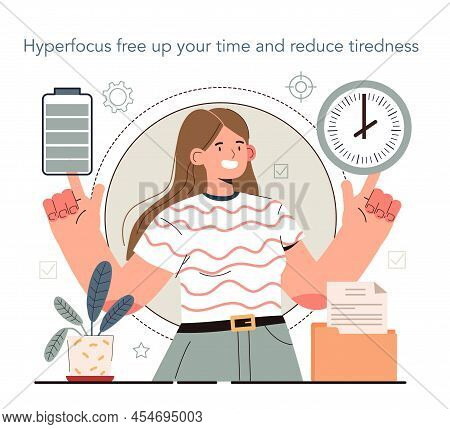 Hyperfocus Idea, How To Become More Efficient. Hyperfocus Free Up