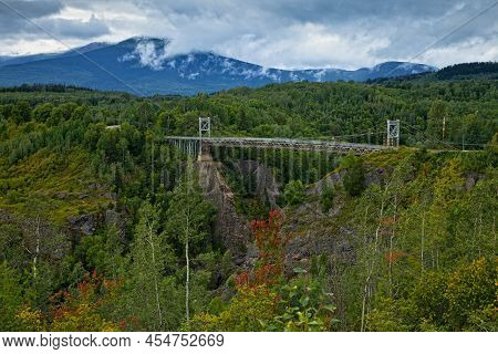 The Hagwilget Bridge Near Hazelton, British Columbia