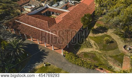 Caracas, Venezuela , May 2022, Hacienda La Vega, A Space Declared A Historical Monument Located On A