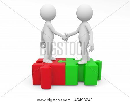 การจับมือ