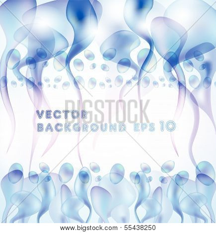 Avstract blue background
