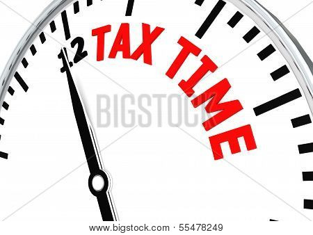 Tax time is coming