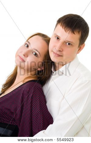 Pozitivní mladý pár