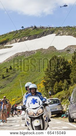 Medical Assistance Bike- Tour De France