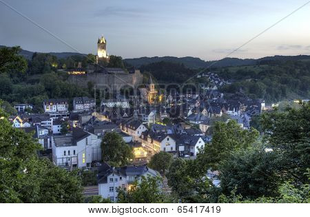 Town Dillenburg in Hesse, Germany