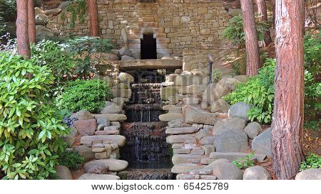 Waterfall stage