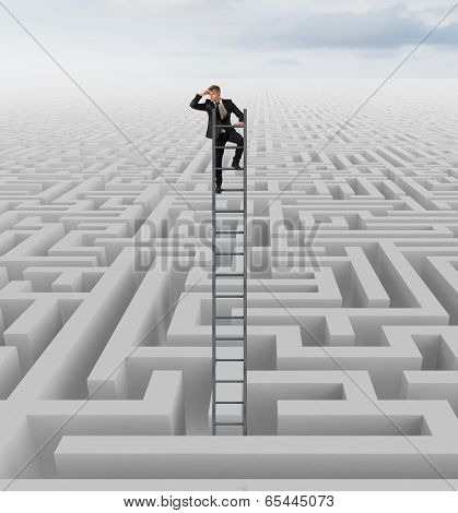 Looking For The Solution Of The Maze