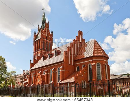 Philharmonic Organ Hall (1907) In Kaliningrad, Russia
