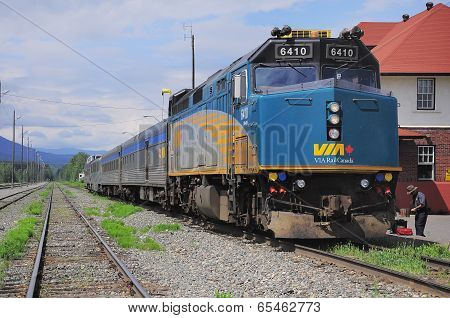 Passenger train.