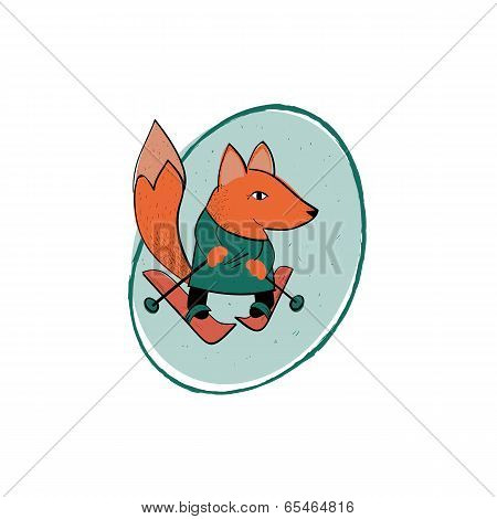 Fox Skiing