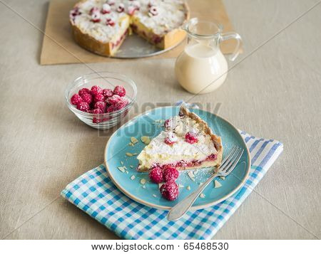 Slice Of Mascarpone Pie