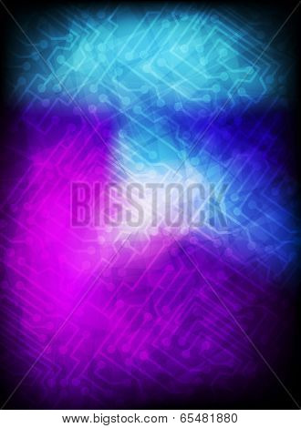 Abstract Circuit Board Background