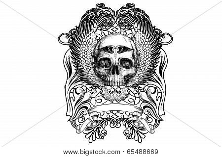 Skull Tshirt Design