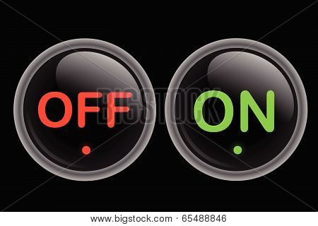 Switch Button Vector