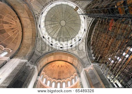 Magnificent Orthodox dome design of Saint Sava Cathedral
