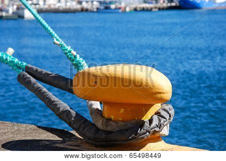 Mooring Loop at Kalmar harbour.