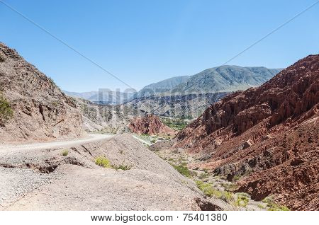 Los Colorados In Purmamarca, Jujuy, Argentina.