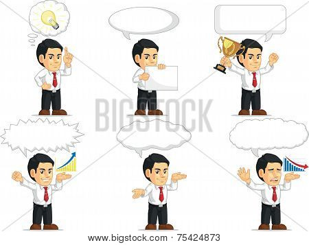 Office Worker Customizable Mascot 15
