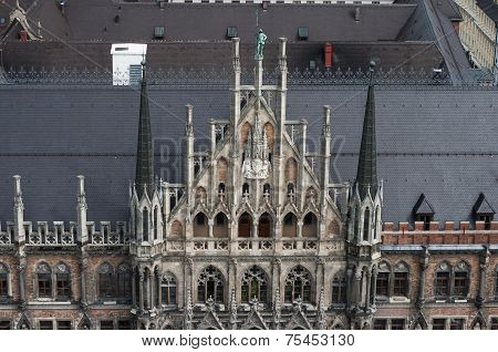 Munich, Germany skyline at City Hall
