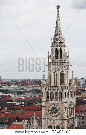 Munich, Germany skyline at City Hall