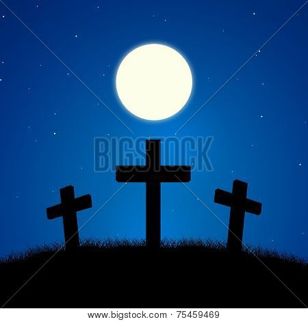 Graveyard Hill Represents Place Of Burial And Afterlife