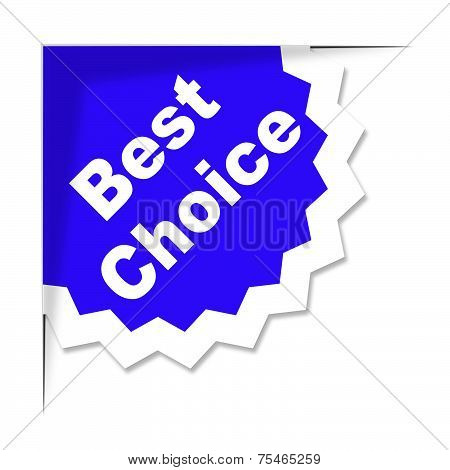 Best Choice Means Finest Ideal And Chief