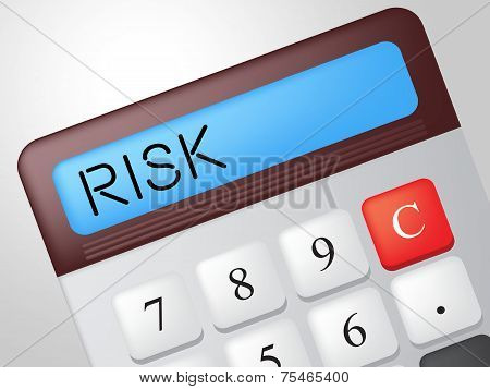 Risk Calculator Means Insecurity Accounting And Risky