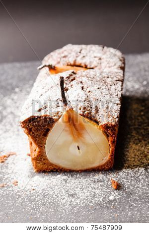 winter pear cake