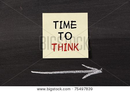 Time To Think Note