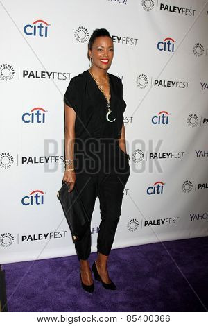 LOS ANGELES - MAR 14:  Aisha Tyler at the PaleyFEST LA 2015 - 