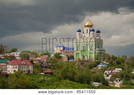 Church Temple in Elets. Russia.