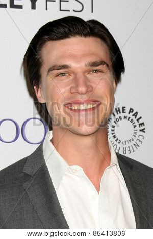 LOS ANGELES - MAR 15:  Finn Wittrock at the PaleyFEST LA 2015 - 