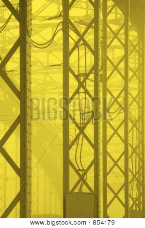 fundo amarelo industial