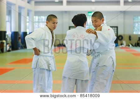 Judo Class at Shudokan Hall in Osaka