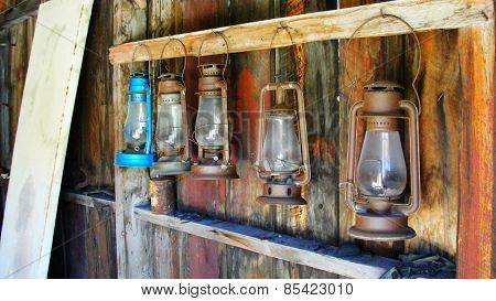 Antique Oil Lamps