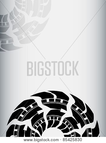 Abstract Tire Background