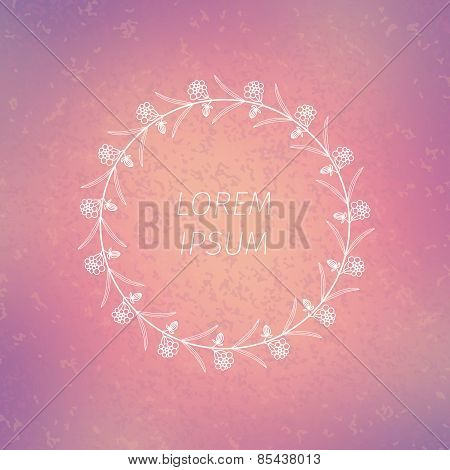 Blur Background With Frame