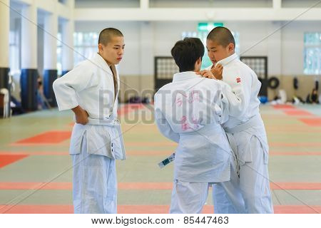 Judo Class at Shudokan Hall in Osaka