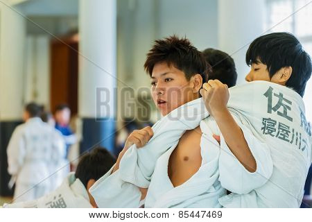 Judo Class at Shudokan Hall in Osaka