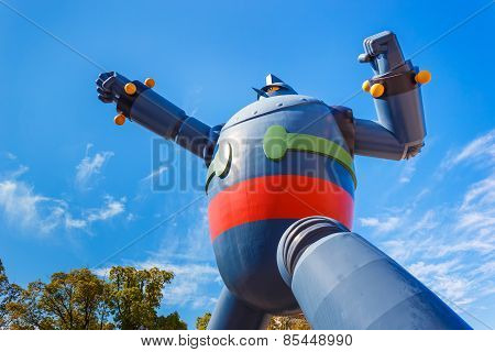 Gigantor Robot in Kobe Japan