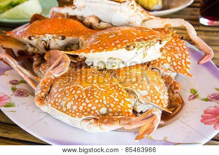 Hot Steamed Crabs