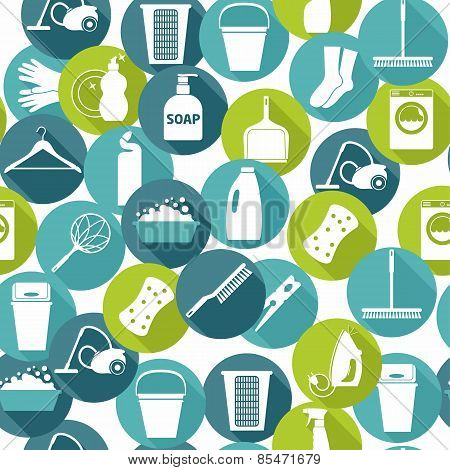 Cleaning Background Illustration.