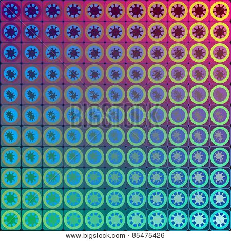Colorful Background, Mosaic